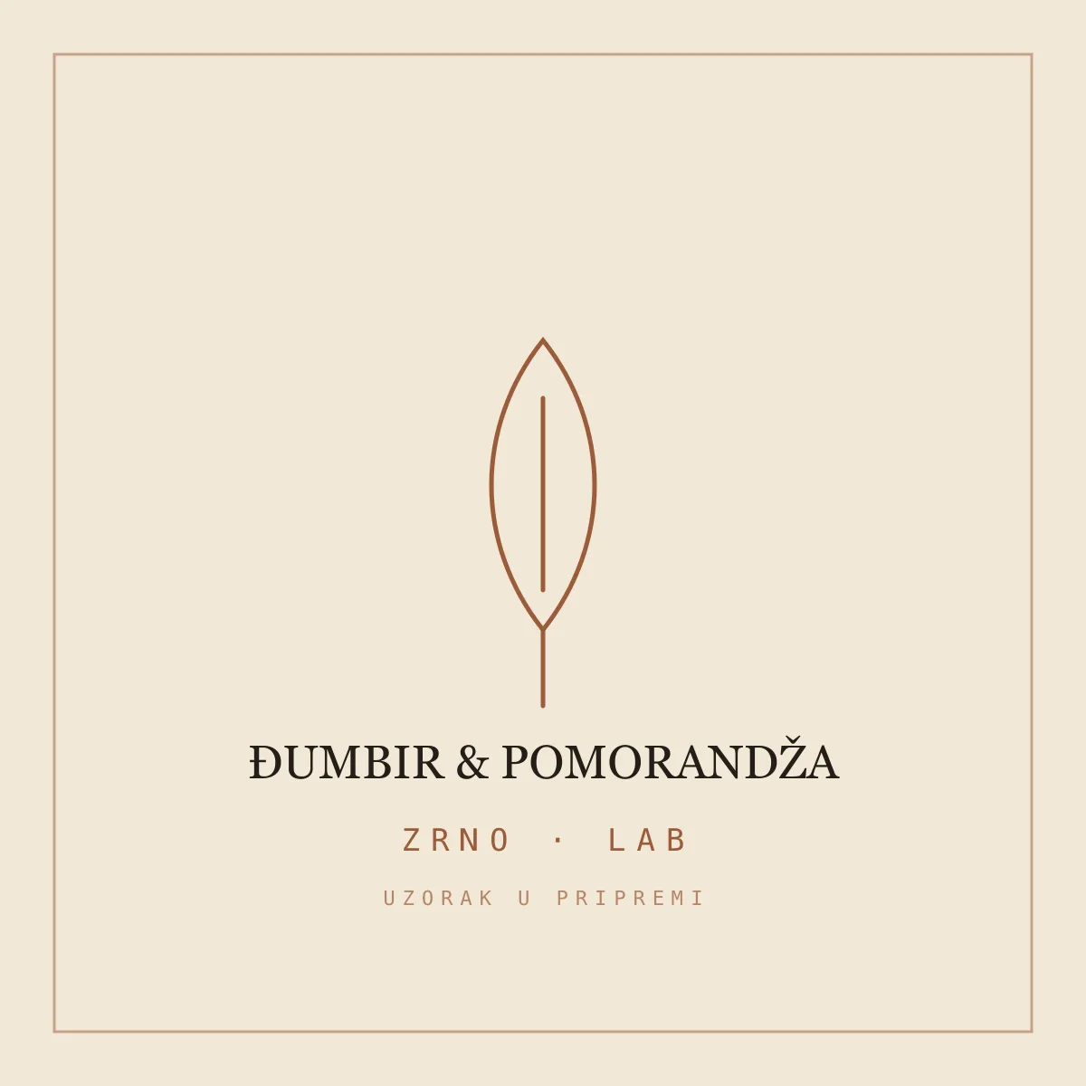 Shot od đumbira i pomorandže